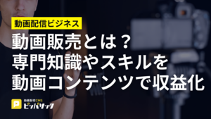 「動画販売とは？専門知識やスキルを動画コンテンツで収益化」の画像